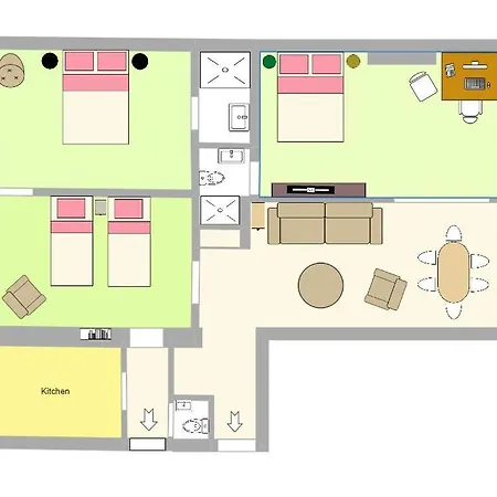 Dans Le Marais 3 Apartment